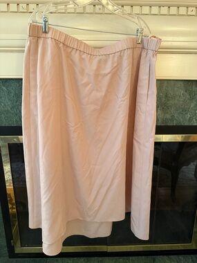 Eileen Fisher Blush High-Low Skirt